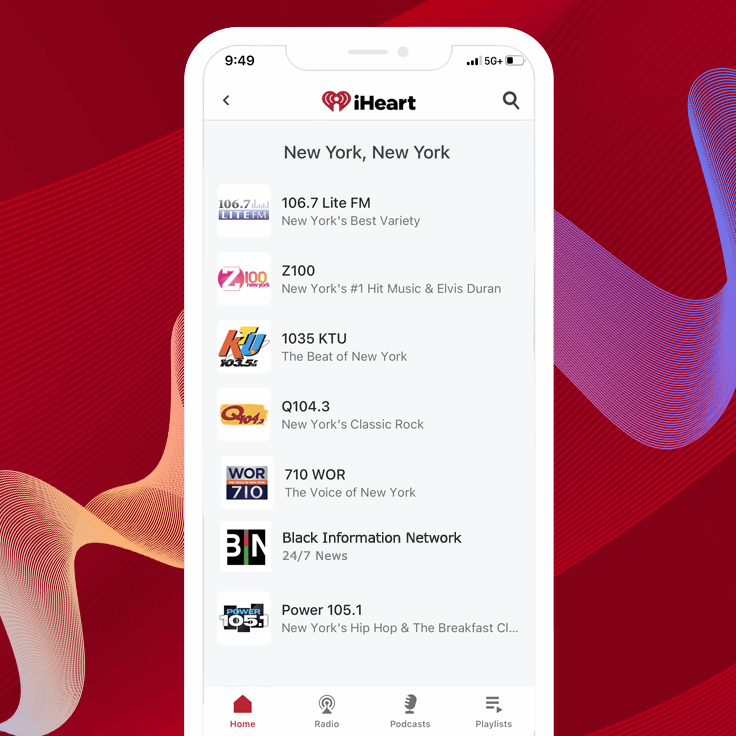 iHeartRadio Stations